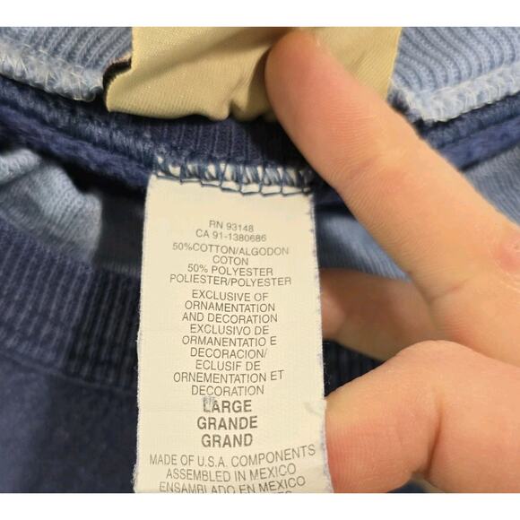 Vintage Sweatshirt Womens Large XL 90s Winter Snowman Holiday Christmas Granny - Picture 9 of 11